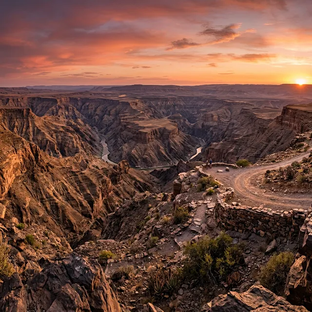 Fish River Canyon panorama